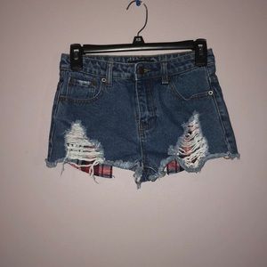 jean shorts